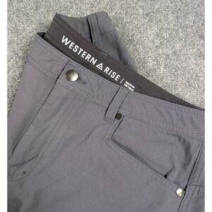 Western Rise Evolution Travel Pant Mens 33 Gray Performance Lightweight Outdoor